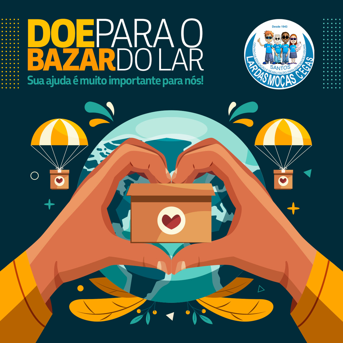 Ajude o nosso Bazar do Lar!