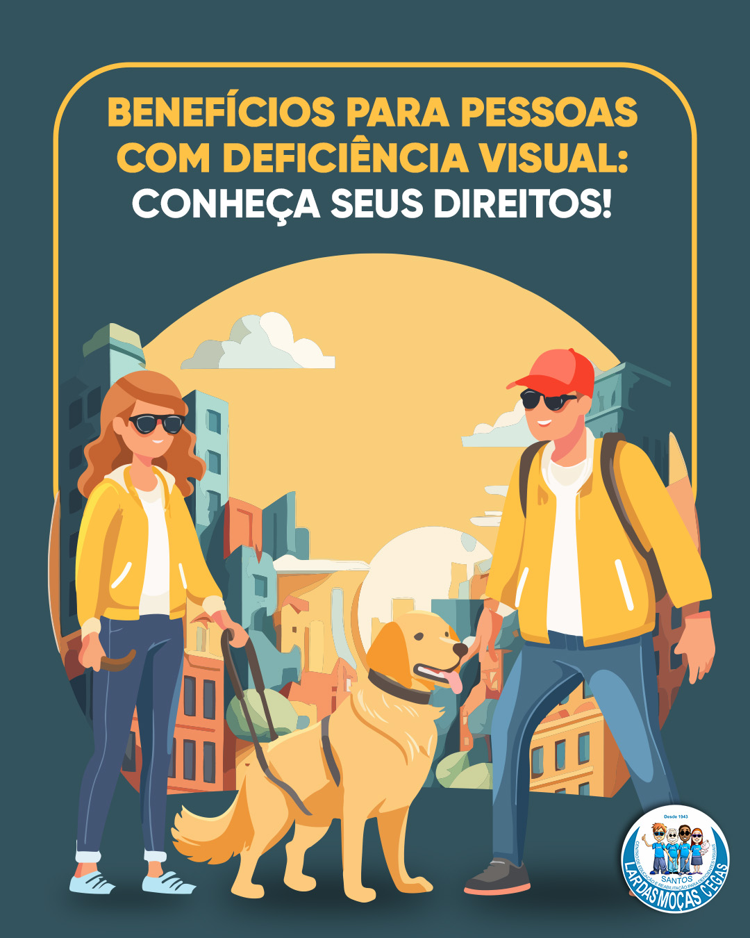 Você sabe quais são os direitos das pessoas com deficiência visual? Descubra aqui