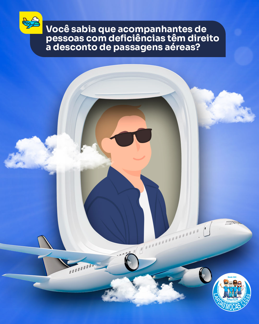Passagens aéreas com desconto para acompanhantes de PCD: Saiba como garantir o benefício