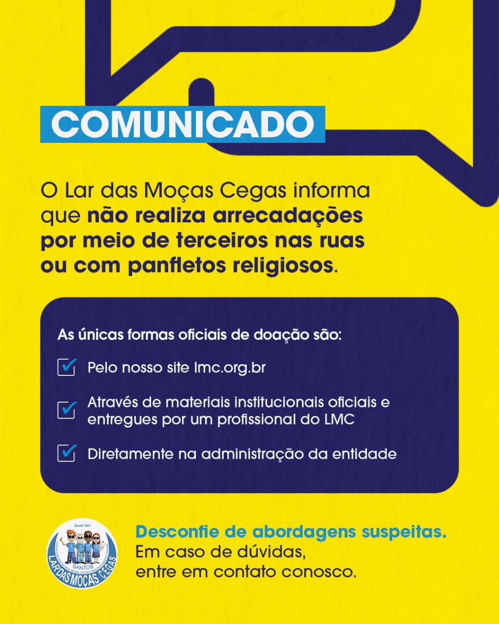 Comunicado importante!