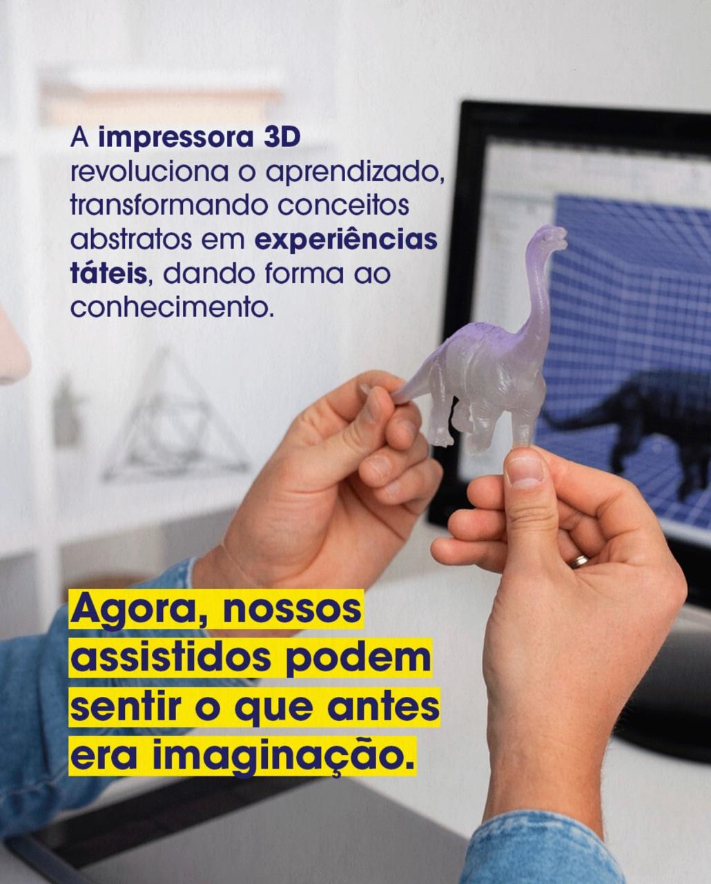 Impressão 3D e acessibilidade: transformando o aprendizado em experiência tátil
