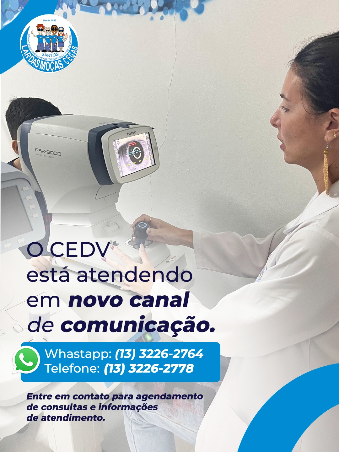 Novo canal de atendimento do CEDV