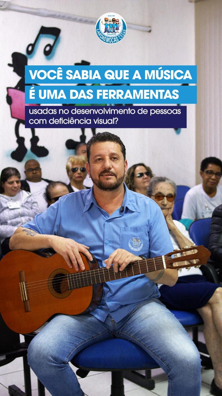 Você sabe a importância da música para pessoas com deficiência visual?