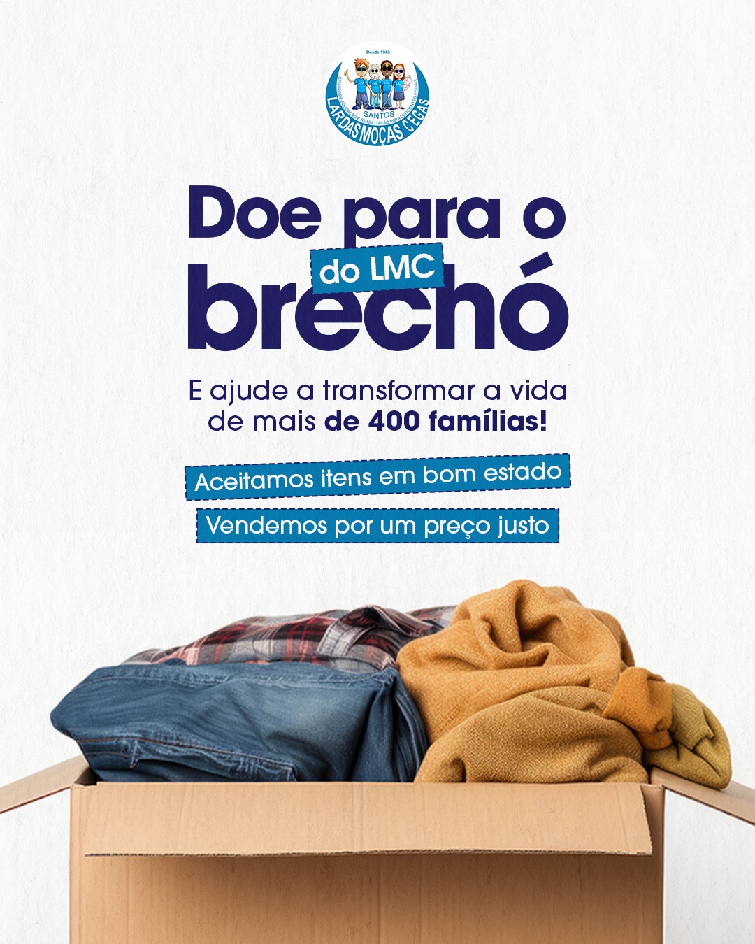 Doe para o Bazar do Lar